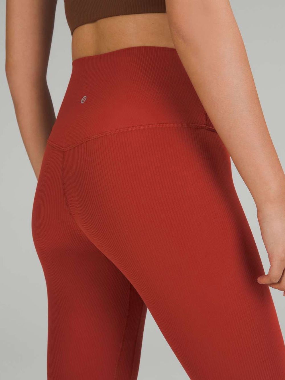 Lululemon athletica High-Rise Ribbed Leggings - Picture 2 of 5